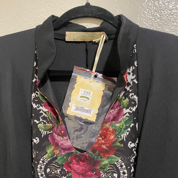 COPY - NWT Michal Negrin Handmade Formal Evening Gown - Picture 9 of 14